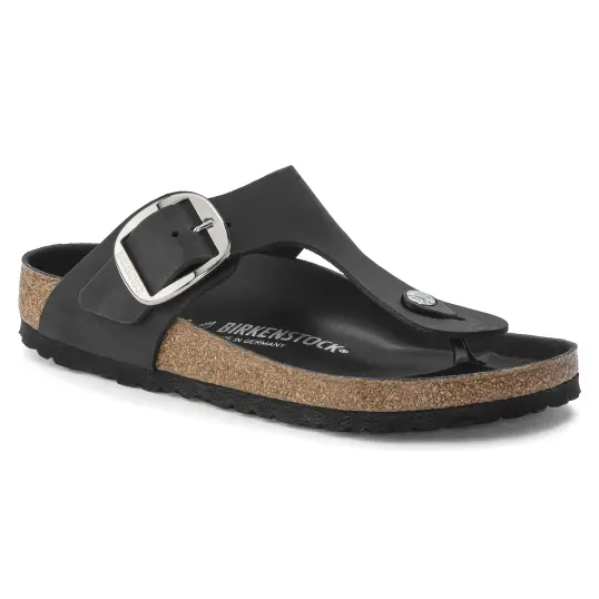Birkenstock Gizeh Big Buckle Oiled Leather Regular Women's